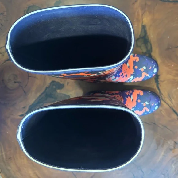 Hunter Multicolor Splash Rain Boots - Picture 8 of 10